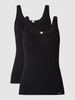 Skiny Tanktop im 2er-Pack Black