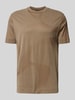 Emporio Armani T-Shirt mit Rundhalsausschnitt Taupe