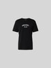 Dsquared2 Loose Fit T-Shirt mit Logo-Print Black