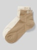 BOSS Socken mit Label-Print im 2er-Pack Beige