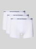 Emporio Armani Trunks im 3er-Pack mit Logo-Bund Weiss