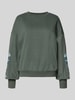Only Regular Fit Sweatshirt aus Baumwoll-Mix Modell 'BROOKE' Schilf