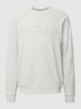 Guess Bluza z wyhaftowanym logo Szary melanż