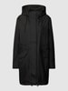 Didriksons Parka in unifarbenem Design Modell 'AMELL' Black