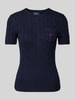 Polo Ralph Lauren Gebreide pullover met borstzak Marineblauw