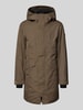 Didriksons Parka mit Kapuze Modell 'KENNY' Dunkelbraun
