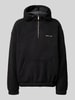 Pegador Fleecepullover mit Reißverschluss Modell 'Olten' Black