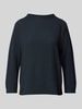 OPUS Longsleeve mit 3/4-Arm Modell 'Suwen' Marine