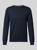 JOOP! Collection Strickpullover mit Rundhalsausschnitt Marine