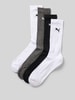 PUMA Socken mit Label-Print im 4er-Pack Mittelgrau