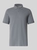 s.Oliver RED LABEL Regular Fit Poloshirt aus reiner Baumwolle Mittelgrau