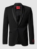 HUGO Slim Fit 1-Knopf-Sakko mit Label-Stitching Black