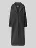 Noisy May Lange jas met reverskraag, model 'CADDY' Antraciet