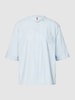 Tommy Hilfiger Blouse met borstzak Lichtblauw