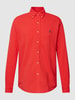 Polo Ralph Lauren Vrijetijdsoverhemd met labelstitching Rood