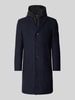 CG - Club of Gents Mantel mit Kapuze Modell 'MARNI' Marine