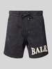 Balr. Shorts mit elastischem Bund und Tunnelzug Black