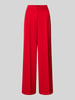 More & More Straight Leg Stoffhose mit elastischem Bund Rot