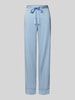 CCDK Copenhagen Straight Leg Pyjama-Hose mit Tunnelzug Modell 'Janet' Hellblau
