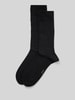 JOOP! Collection Socken mit Strukturmuster Modell 'MEN PREMIUM ESSENTIAL' Black