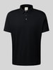 CK Calvin Klein Relaxed Fit Poloshirt mit Logo-Stitching Modell 'SUPIMA' Black