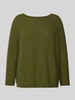 Weekend Max Mara Regular Fit Strickpullover mit Woll-Anteil Modell 'XENO' Grass