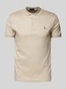 Polo Ralph Lauren Poloshirt mit Label-Stitching Beige