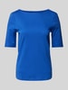 Christian Berg Woman T-shirt met ronde hals Marineblauw