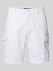 Tommy Hilfiger Regular Fit Cargoshorts mit Gürtelschlaufen Weiss