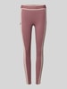 Fabletics Slim fit leggings met elastische band model 'MALBON' Oudroze