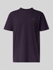 BOSS Green Regular Fit T-Shirt aus Baumwoll-Mix Modell 'TEE' Purple