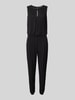 Vera Mont Jumpsuit mit Strasssteinbesatz Black