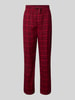 Tommy Hilfiger Loose fit pyjamabroek van katoenmix Bordeaux