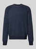 BOSS Orange Regular Fit Pullover aus Woll-Mix Modell 'Kepler' Marine