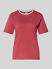 Jake*s Casual T-Shirt aus reiner Baumwolle Dunkelrot