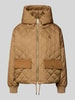 Marc O'Polo Oversized Steppjacke mit Kapuze Camel