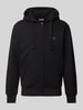 SAVE THE DUCK Sweatjacke mit Label-Detail Modell 'Cissus' Black