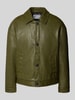 JAKE*S STUDIO MEN Jacke in Leder-Optik Gruen