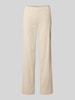 TONI Stoffen broek met elastische band, model 'Jenny' Beige
