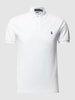 Polo Ralph Lauren Slim Fit Polo Shirt mit Logo Weiss