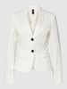 Marc Cain Blazer mit angedeuteten Pattentaschen Offwhite