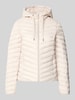 Tom Tailor Regular Fit Steppjacke mit Kapuzenkragen Beige