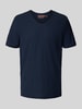 MCNEAL T-Shirt mit V-Ausschnitt Dunkelblau
