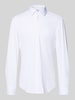 Jake*s Super slim zakelijk overhemd met kentkraag Wit