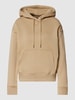 Gant Hoodie mit Label-Detail Modell 'Icon' Beige