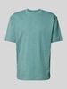 JAKE*S STUDIO MEN T-shirt met ronde hals Lichtturquoise