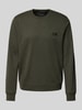 Marc O'Polo Regular Fit Sweatshirt aus Bio-Baumwolle Oliv