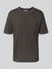 Marc O'Polo Denim Regular Fit T-Shirt aus reiner Baumwolle Mittelgrau