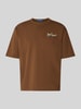 Polo Ralph Lauren T-shirt o kroju relaxed fit z czystej bawełny Średniobrązowy