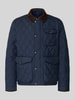 Polo Ralph Lauren Regular Fit Steppjacke mit Druckknopfleiste Marine